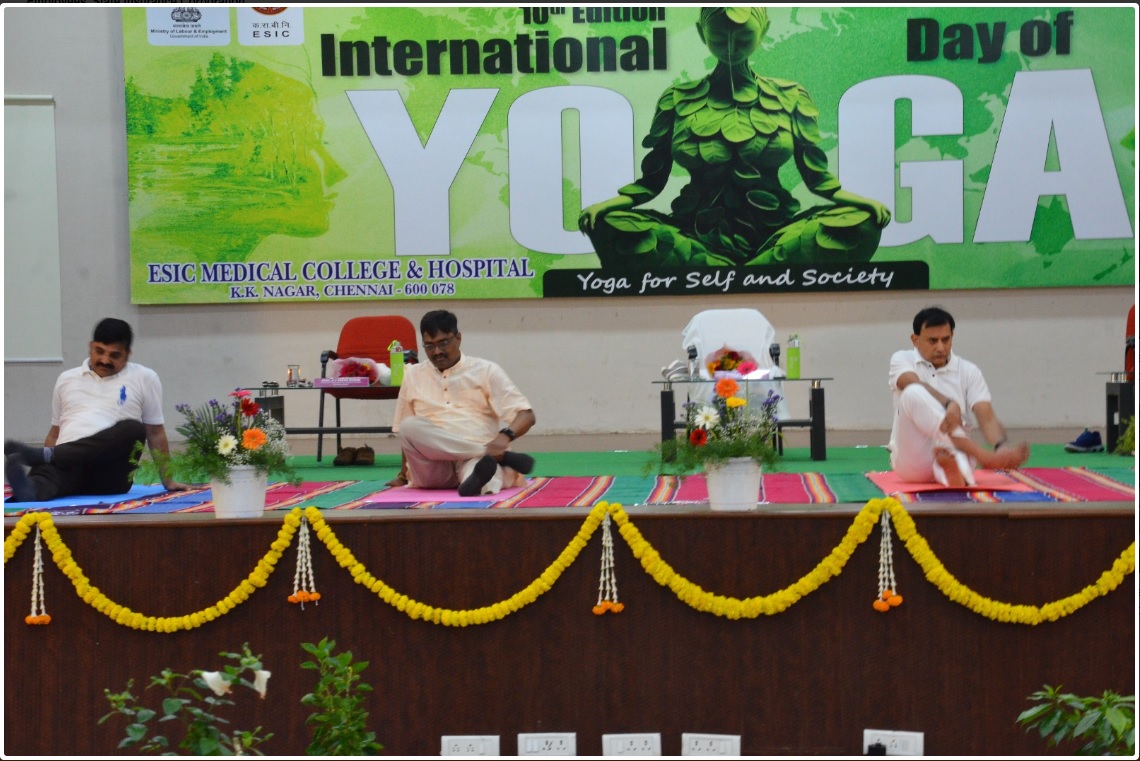 YOGA DAY CELEBRATIONS 2024