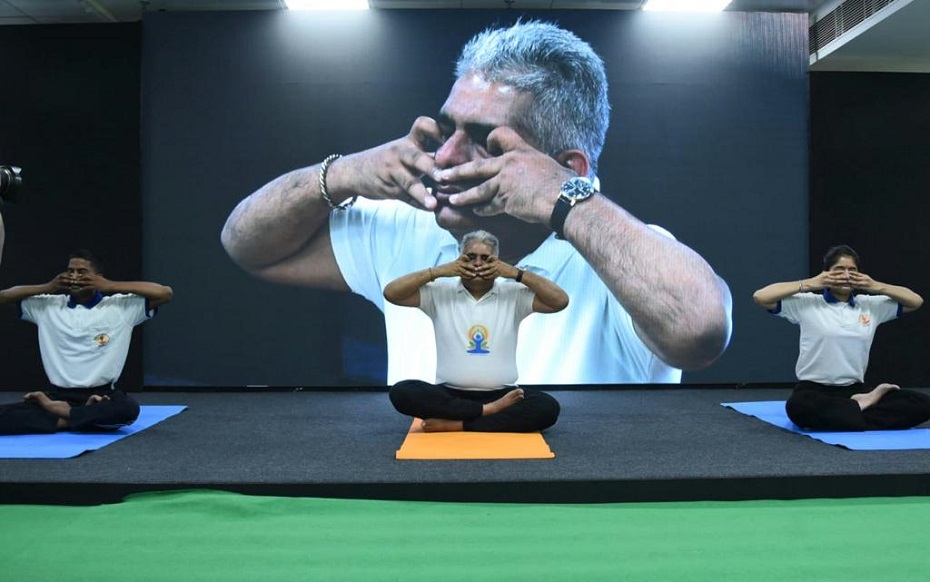 ESIC Yoga Fortnight, 7 to 21 June, 2022 launched by Union Minister for Labour and Employment on 7th June, 2022.